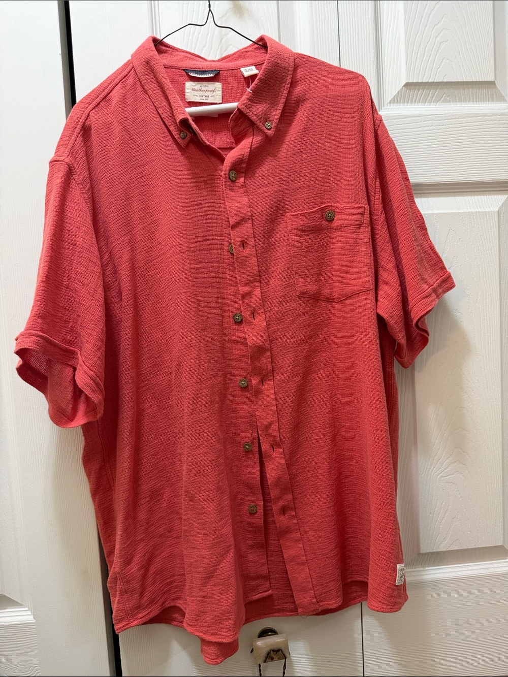 Tommy Bahama Coral Button-Down Short Sleeve Shirt